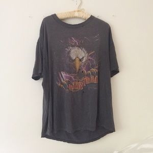 Rare vintage American Biker distressed tee